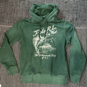NWT Polo Ralph Lauren Embroidered Fleece Hoodie